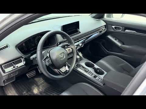 2025 Honda Civic Sedan Hybrid in Silver for sale at Abbotsford Hyundai in Abbotsford, BC