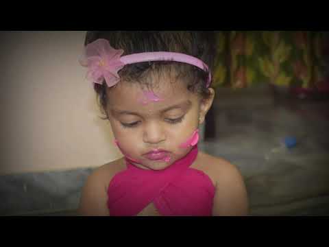 Kruthika 1st Birthday Cake Smash 🎂| #cakesmash #firstbirthdayideas #firstbirthdaycelebration #birds