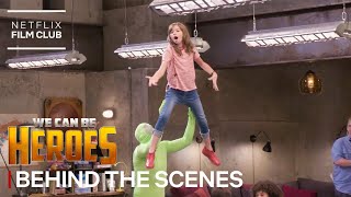 Making Of "Meet The Super Kids" Scene | We Can Be Heroes | Netflix