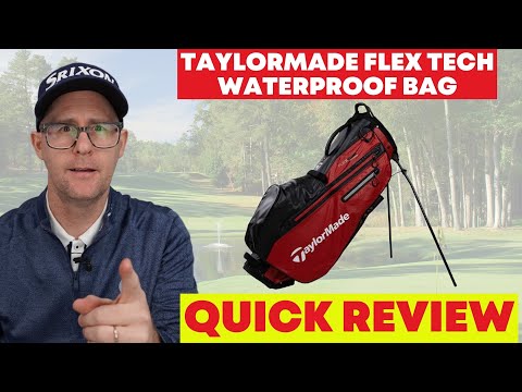 Taylormade Flex Tech Waterproof Stand Golf Bag - Quick Review