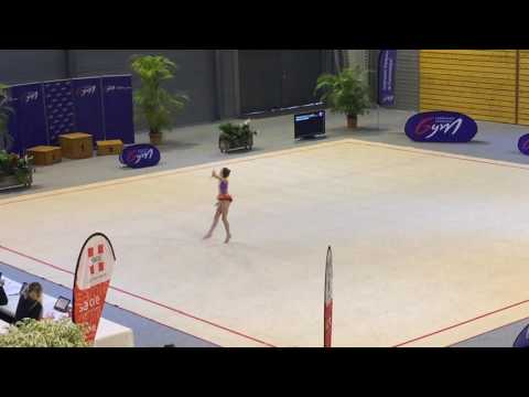 Sonia Djoulane mains libres - Nat B 10-11 ans - France Chambéry 2017
