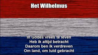 Netherlands National Anthem (Het Wilhelmus) - Nightcore Style + Lyrics (VERSION 2)