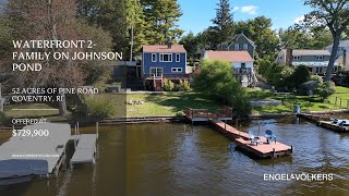 Waterfront 2-Family on Johnson Pond | 52 Acres of Pine Road, Coventry, RI