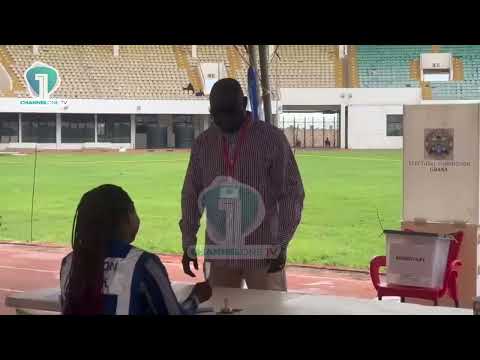 WATCH: Habib Iddrisu Casts Ballot In NPP Regional Executive Elections