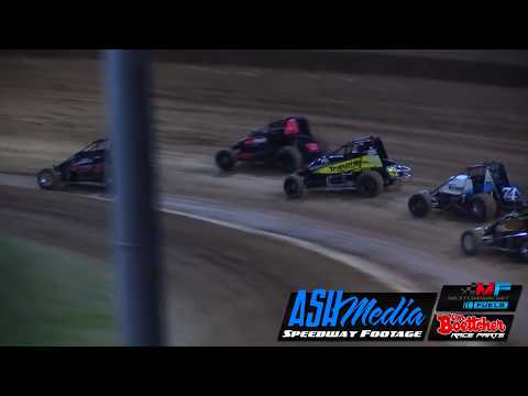 Wingless Sprints: A-Main - 50 Lapper - Archerfield Speedway - 19.05.18
