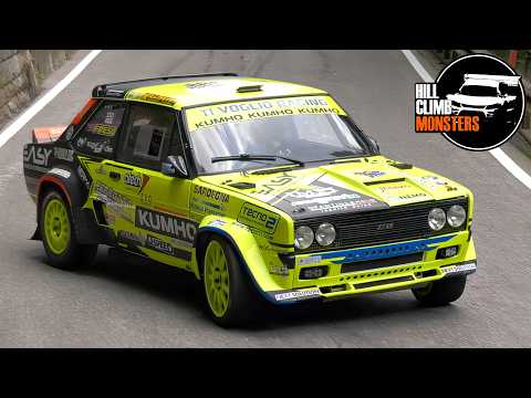 INSANE Driving FIAT 131 ABARTH by @PaoloDiana31 || ONBOARD Trento-Bondone HillClimb