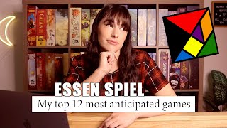 My top 12 most anticipated board games at Essen Spiel!
