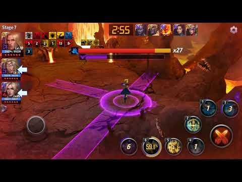 Marvel Future Fight MFF Sentry vs Mephisto Stage 7.