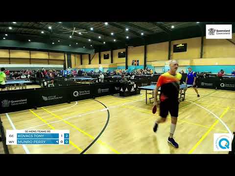 O50 Men's Teams - Gold Coast vs Wynnum | T. Kovacs vs P. Munro