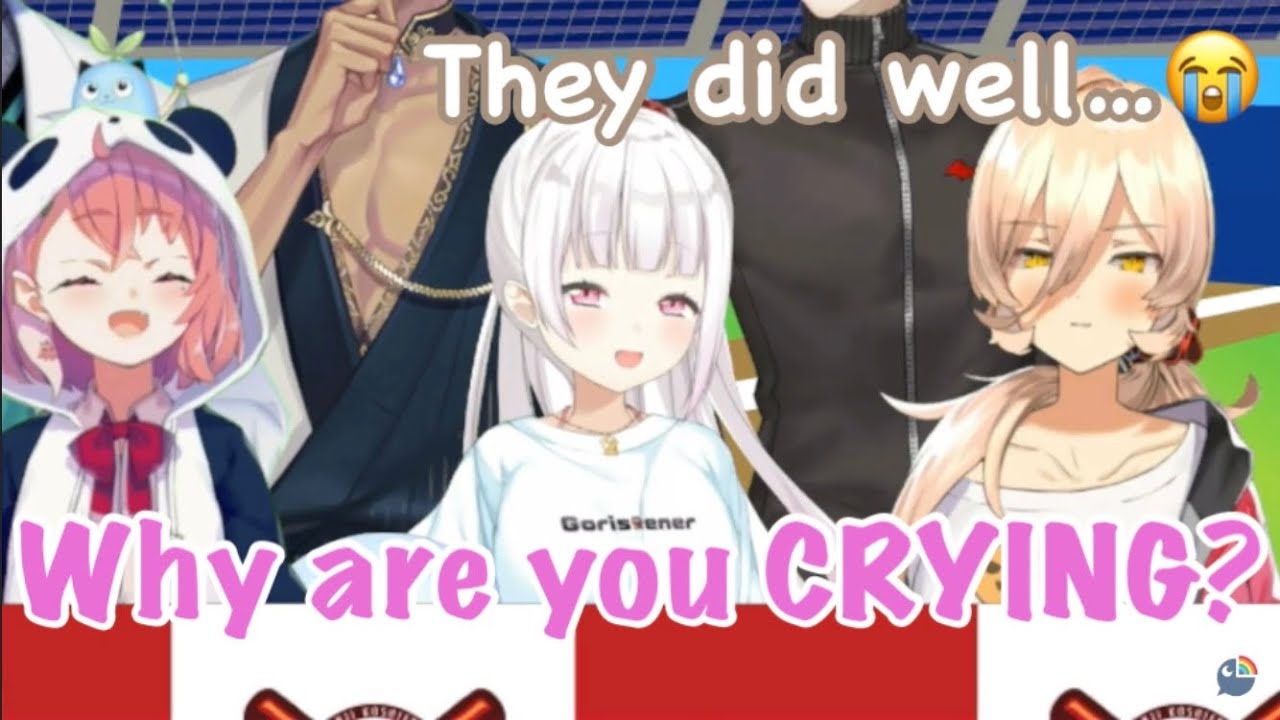 WHY ARE YOU CRYING??????? [Nijisanji clip / Shina Yuika / Lize Helesta / Koshien]