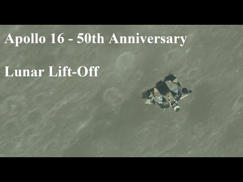 Apollo 16 - Lunar Lift-off (50th Anniversary)