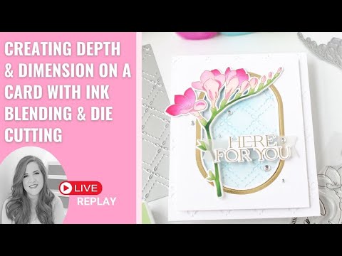 LIVE Cardmaking with Carissa 🌟 Flourish & Glow Inspiration with Freesia Flourish Product Suite
