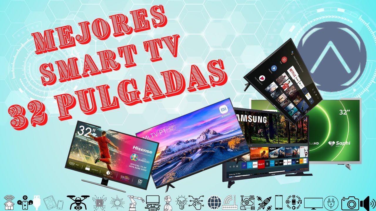 🥇 MEJORES Smart TV 32 Pulgadas en 2022 📺✅ TOP 5 SMART TV BARATAS