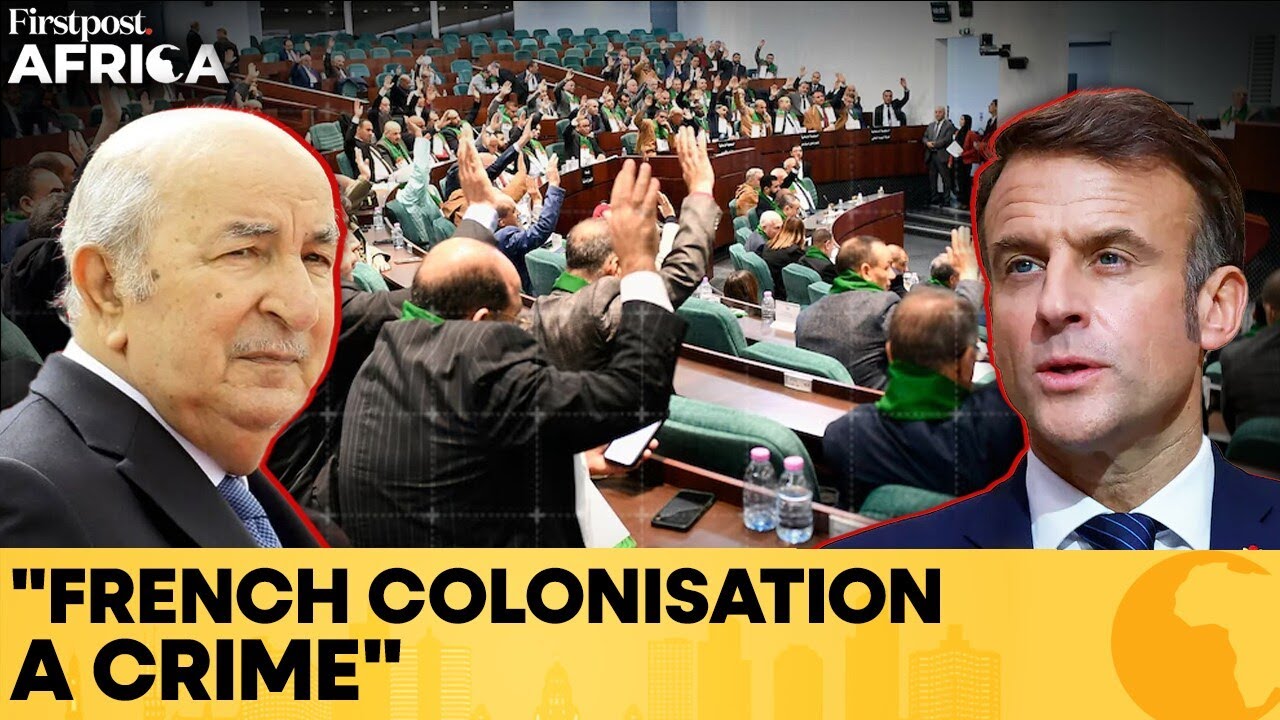 Algeria Criminalises French Colonisation, Demands Apology and Reparations | Firstpost Africa | N18G