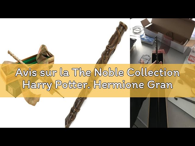 Vídeo relacionado con The Noble Collection Harry Potter: Hermione Granger Wand in Ollivanders Box by