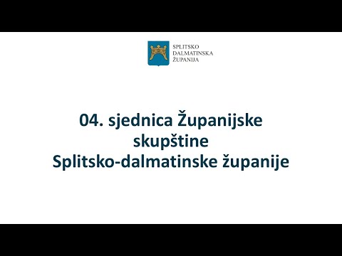 5. sjednica Županijske skupštine Splitsko-dalmatinske županije