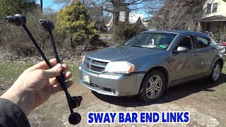 2008 Dodge Avenger....SB End Links replacement.