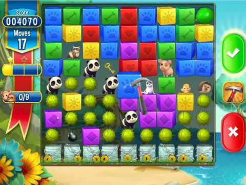 Pet Rescue Saga Level 3044 - NO BOOSTERS | SKILLGAMING ✔️