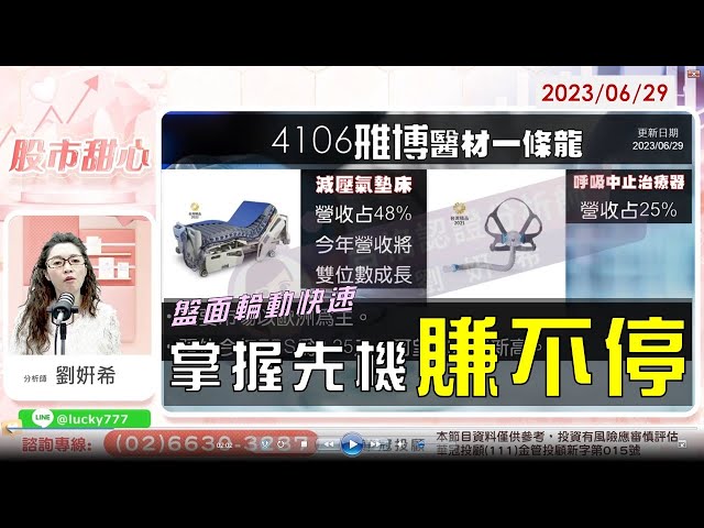 06/29【甜心盤後影音】盤面輪動快速！掌握先機賺不停