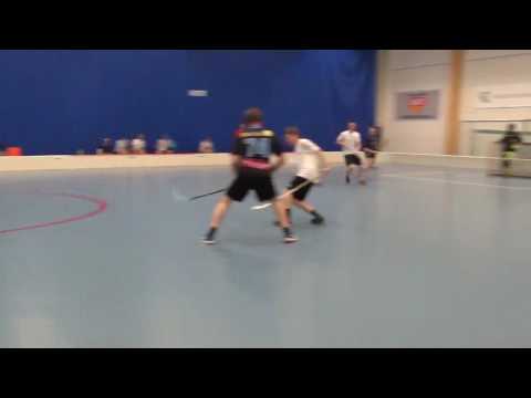 Salibandy kesäsarja K3 puolivälierä SB Hurricane vs Kissa ja Pojat 17.7.2017 1.ERÄ