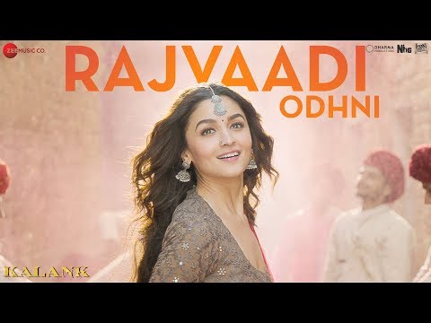 Rajvaadi Odhni - Kalank | Alia Bhatt | Jonita Gandhi | Pritam | Abhishek