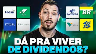 R$ 1 Milhão Investido em Ações: dá pra Viver de Dividendos? (Caso Real)