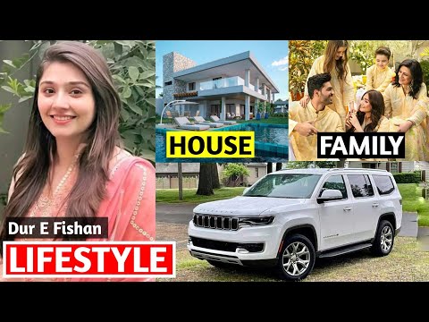 Dur e Fishan Lifestyle, Husband, Income, Biography, Family, House, Net Worth, Ishq Murshid Episode 1