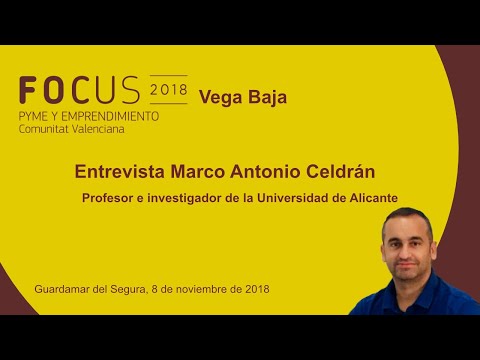 Entrevista a Marco Antonio Celdrn, profesor e investigador de la UA, en Focus Vega Baja[;;;][;;;]