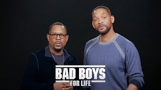 Sony Pictures Entertainment Will Smith y Martin Lawrence protagonizan BAD BOYS FOR LIFE anuncio