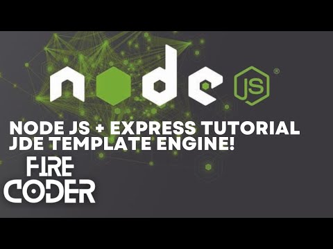 Node Js Express Tutorial Jade Templating Engine