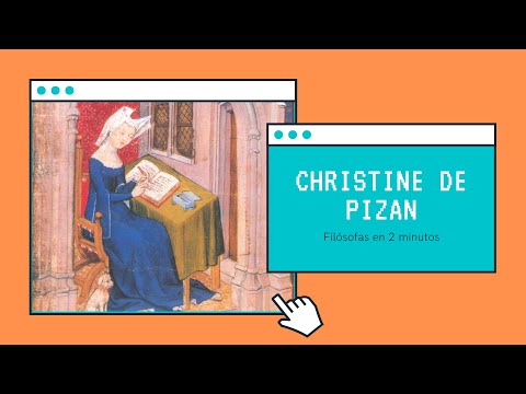 Filosofía de CHRISTINE DE PIZAN en 'La ciudad de las damas' 🏙️👭 | Mujeres Filósofas en 2' #2 🏰