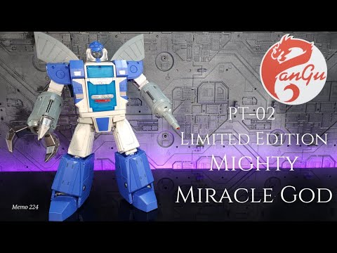 Pangu Toys PT-02 Limited Edition Mighty Miracle God Transformers Legends Cybertron Guardian Robot
