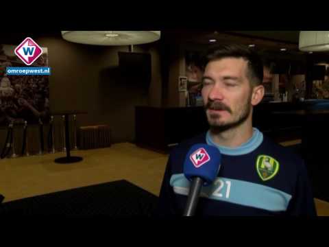 ADO-speler Edouard Duplan blikt vooruit op het duel tegen Ajax