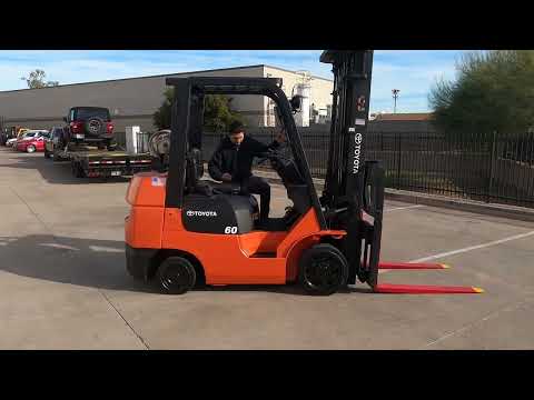 TOYOTA 7-Series 7FGCU30 6,000lb LP (Propane) #3200 - Forklift for Sale