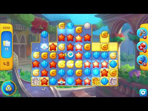 [FISHDOM Walkthrough] Level 6208 (Qua màn - Fishdom)