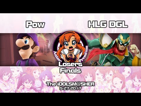 The iDOLSM@SHER: Pow (Luigi) vs. HLG | DGL (Falcon) - SSB4 Losers Finals