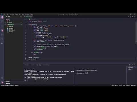 Quick Command Line Chat App With Python Sockets