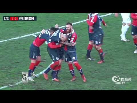 Casertana-Virtus Francavilla 1-0, la decide capitan Rainone