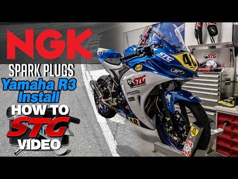 Yamaha R3 NGK Spark Plug Install | Sportbike Track Gear