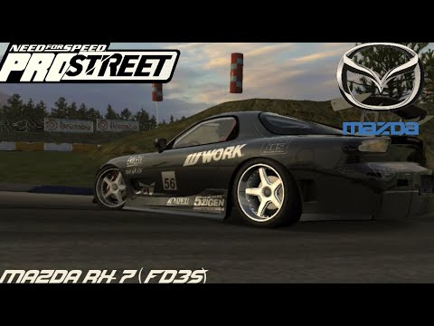 Need for Speed Prostreet | Mazda RX-7 (FD) [Customization / Speedpaint]