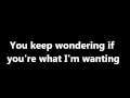 John Legend - You and I Lyrics 