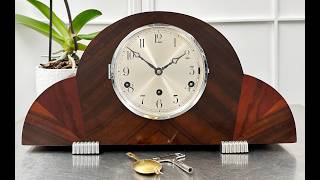 Vintage FHS Westminster Hammer Chime Mantel Clock | Item# 2934 - Adelaide Clocks