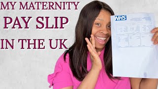 HOW MUCH I EARN WHILE ON MATERNITY IN THE UK | MY MATERNITY PAYSLIP