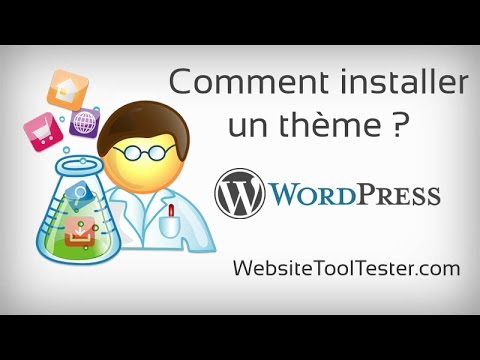 installer theme WordPress