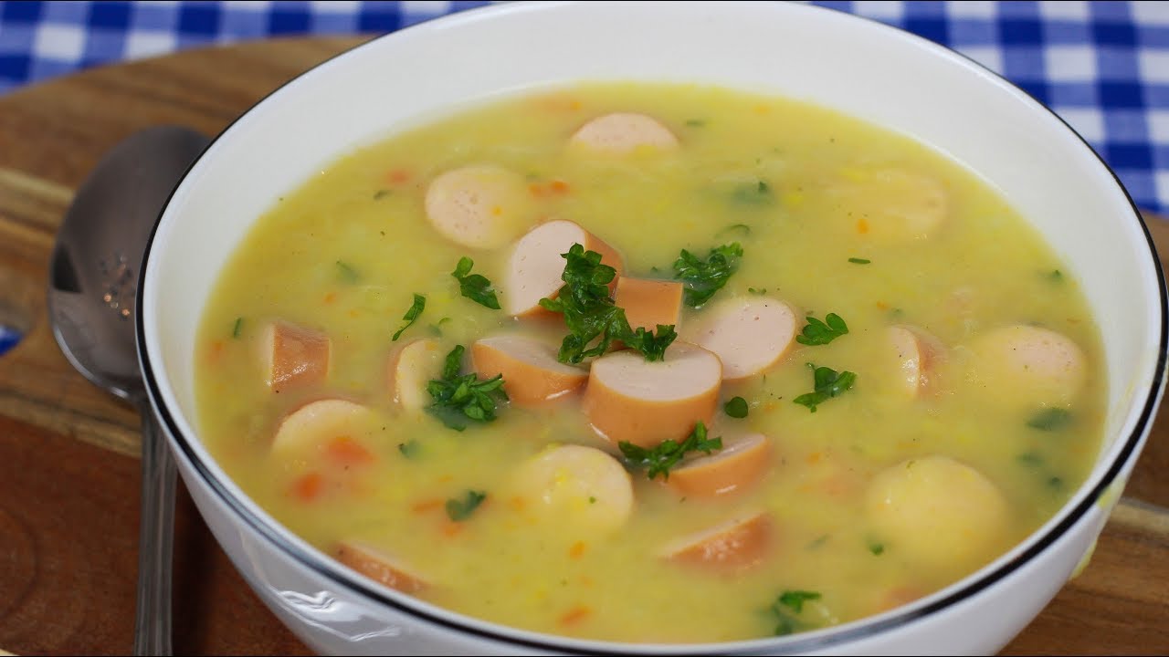 Kartoffeleintopf mit Würstchen - Ein deutscher Klassiker