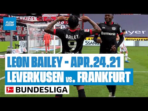 ALL PLAYS | Leon Bailey scores his 15th GOAL this season | Bundesliga - Apr 24, 2021