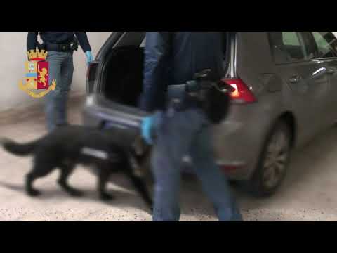 video arresto droga 9 febbraio