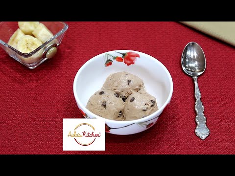 Chocolate Banana Ice Cream (Helado de Chocolate y Banana)