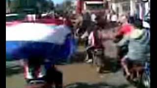 preview picture of video 'La caravana mas vivida en San Juan Nepomuceno..Vamos Paraguay...!!!'