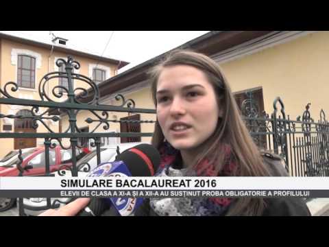 Simulare Bacalaureat 2016 - www.columnatv.ro